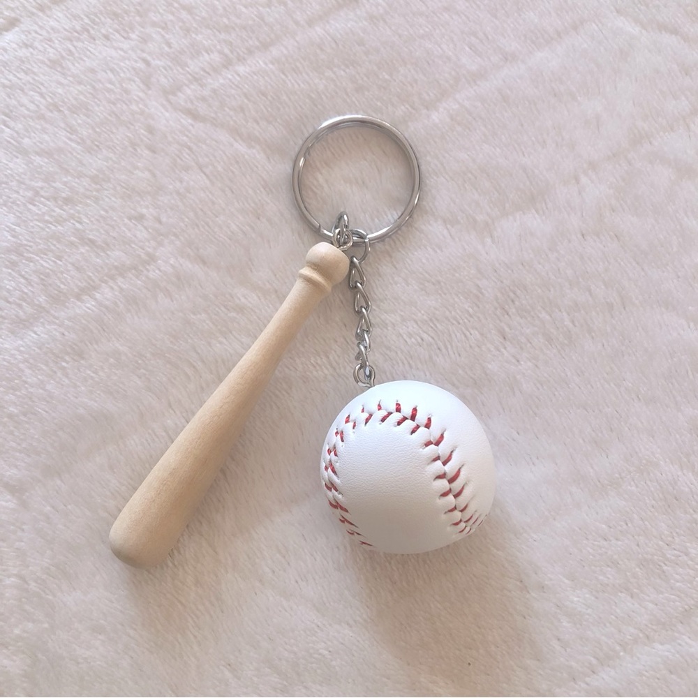 Sport Baseball Keychain New
